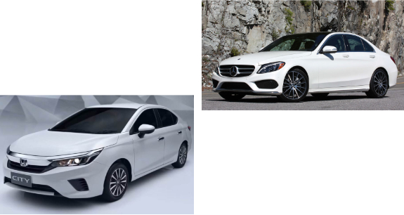 Namaste Holiday provides luxury cars' rental services like mercedes, honda city, bmw