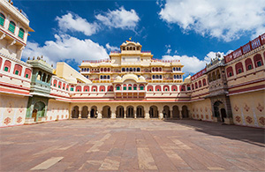 city palace of jaipur is now partly a royal residence and another part as tourist attraction housing numerous sub-attractions such as city palace museum