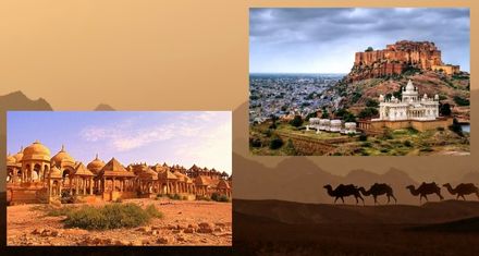 visit jodhpur and jaisalmer in a rajasthan desert tour package offered by namaste holiday