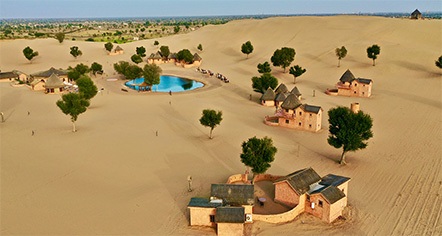 sand dunes of khimsar village