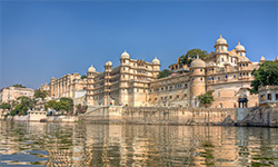 city palace of udaipur, largest palace complex of rajasthan, one part is hotel, one part is museum, and another part is royal residence. more by namaste holiday