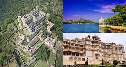 udaipur kumbhalgarh tour in 03 days of Rajasthan cover numerous attractions such as kumbhalgarh fort, fateh sagar lake, city palace, and many more